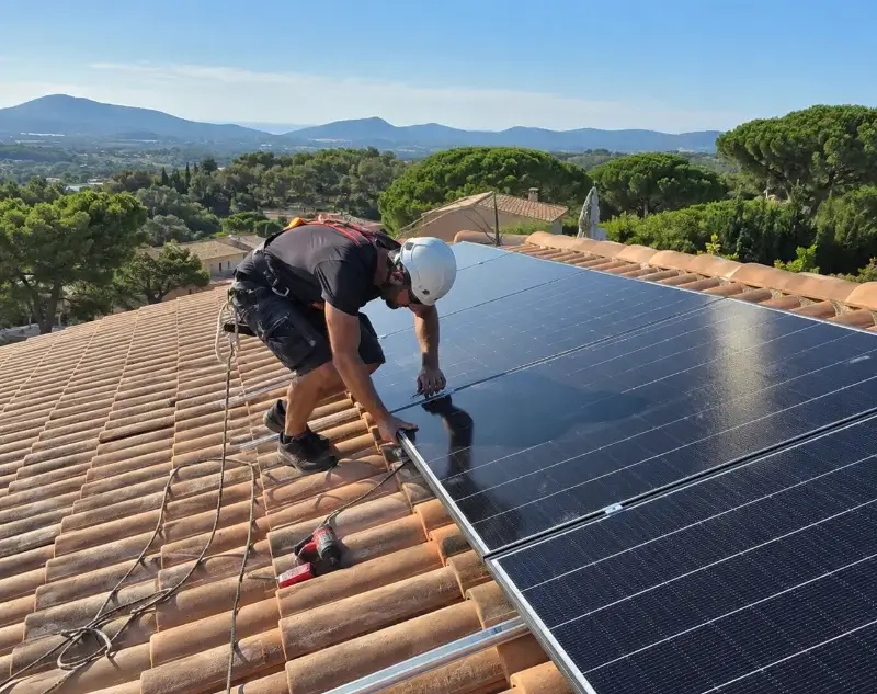 Installateur panneaux solaires Roquefeuil — pose photovoltaïque sur toiture