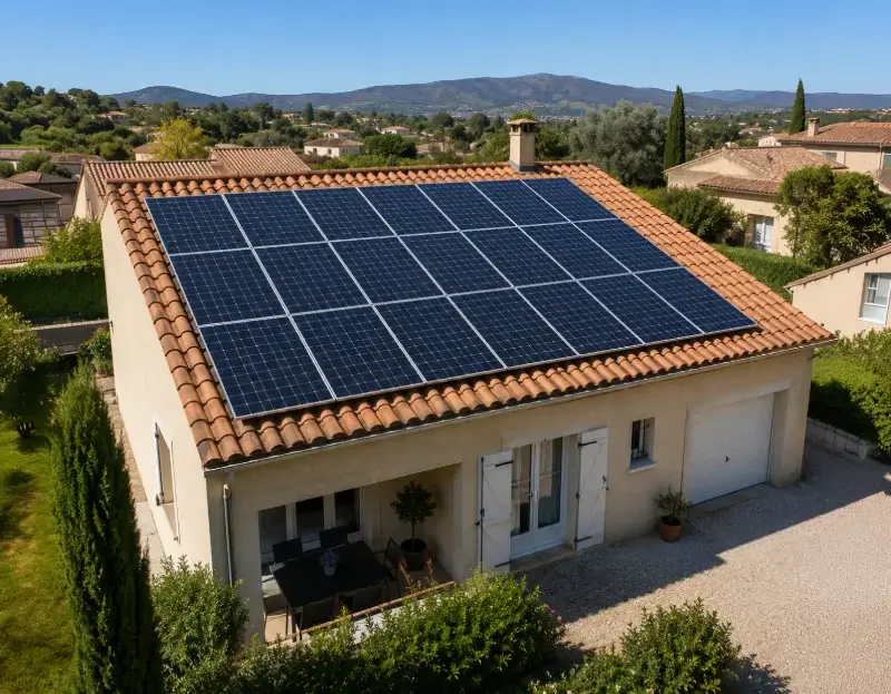Prime à l'autoconsommation panneaux solaires Roquefeuil — aide financière de l'État